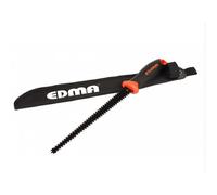 EDMA Scie à guichet Crocoplac II 250 mm double denture avec fourreau 67255