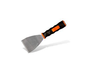 EDMA - Couteau Riflard 8 cm - à Frapper et Perchable - Lame en Inox - Manche Bi-Matière avec Tête en Métal - 164555 - Outil Multifonction de Qualité pour Professionnel et Particulier