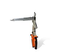EDMA - Junior - Agrafeuse Manuelle à Grillage avec Chargeur - 50 Agrafes - Idéale pour Clôture - Légère et Maniable - 040055 - Outillage à Main de Qualité pour Professionnel et Particulier