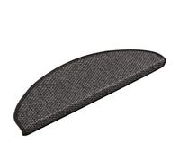 EDNRSOG Lot de 30 tapis d'escalier auto-adhésifs - 65 x 21 x 4 cm - Antidérapants - En tissu résistant - Insonorisants - Lavables et pliables - Avec rubans adhésifs double face