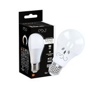 EDO Ampoule LED MARI SENSOR 8,5 W Lumière avec Détecteur de Mouvement et de Crépuscule Blanc neutre 4000K Non Dimmable Culot E27 Ampoules Économiques 806 Lumen Lampe LED Efficacité Energétiqu 1 Pièce