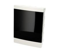 EDO Coffret Électrique Apparent 2 Rangée pour 16 Modules 29 x 22 x 9,5 cm IP40 IK07 - Boîtier de Distribution en ABS Blanc - Tableau Électrique Intérieur pour Garage, Atelier, Maison