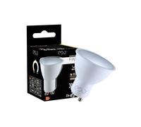 EDO, FARI LED Ampoule 3.5W, blanc chaud 3000K WW, 300lm, non graduable, led GU10 3000K, ampoules à économie d'énergie, ampoules led, 1 pièce, EDO777459