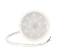 EDO Module LED INSERT GARI LED 4,8W 4000K Blanc Neutre 500 Lumens 230V, Cartouche Ultra Plat ø50x23mm pour Spot de Plafond & Encastrable, GU10/MR16 Remplacement, 110° Angle D'éclairage Non-dimmable