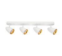 Plafonnier orientable - EDO - OVO 4 - Blanc - Aluminium - 4x GU10