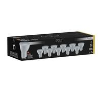 EDO, SET 10x FARI LED Ampoule M10 10 pièces-10 Watts, blanc chaud - 3000K WW, 1000lm, non graduable, GU10 3000K ampoule led, ampoules à économie d'énergie, ampoules led, multipack de 10, EDO777496