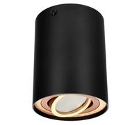 Spot De Plafond - Edo - Skand 1 - Noir - Aluminium - Ø95mm X 125mm