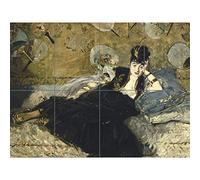 Edouard Manet Woman With Fans XL Giant Panel Poster (8 Sections) Femme Affiche
