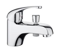 Rousseau Mitigeur de douche Cardiff, économiseur d'eau, chromé, pour douche