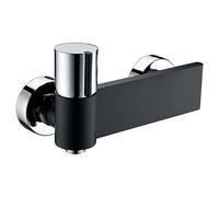 Mitigeur douche - EDOUARD ROUSSEAU - BLACK STEEL - Noir / Chromé