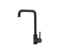 Mitigeur Rousseau 4060480 Noir Acier inoxydable Laiton Rectangulaire