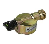 Edouard Rousseau Robinet adaptateur Butane Propane NF D.20mm pour bouteille gaz 6 kg, raccord 21.7 x 1.814, compatible valves automatiques, conforme CCH97-04, garanti 2 ans
