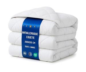 Édredon Couette d'hiver couette duvet linge de lit chaud léger été enfant | 200x220 cm édredon chaud été linge de lit couette microfibre