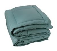 Edredon en polyester et microfibre 140x160 cm LAZY bleu orage