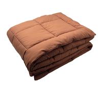 Edredon en polyester et microfibre 140x160 cm LAZY ocre
