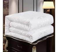 Edredon Gonflant Duvet Couette 4 Saisons Édredon Adulte,A-200x230cm-5kg | Couette Hiver Tres Chaude Dodo Imprimer Edredon Gonflant Duvet Garnissage en Soie De Mûrier,A-200x230cm-5kg