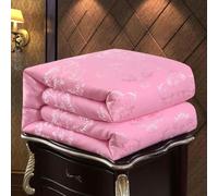 Edredon Gonflant Duvet Couette 4 Saisons Édredon Adulte,B-200x230cm-4kg | Couette Hiver Tres Chaude Dodo Imprimer Edredon Gonflant Duvet Garnissage en Soie De Mûrier,B-200x230cm-4kg