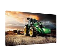 Éducatif Sous-main pour Enfant 40x70cm - Tapis de Bureau Imperméable - Tapis de Protection Antidérapant - Cuir PU Double Face effaçable facile à nettoyer - pour Devoirs, Dessin (Tracteur)