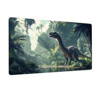 Éducatif Sous-main pour Enfant Cuir PU à Nettoyer Thème Dinosaure 70x40cm