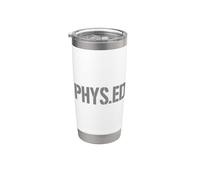 Éducation physique physique. Gobelet isotherme en acier inoxydable double paroi