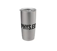 Éducation physique physique. Gobelet isotherme en acier inoxydable double paroi