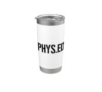 Éducation physique physique. Gobelet isotherme en acier inoxydable double paroi