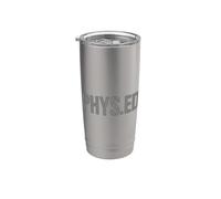 Éducation physique physique. Gobelet isotherme en acier inoxydable double paroi