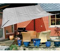 EDUPLAY 160097 Voile d'ombrage, 6x4m, rectangle, gris