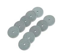 EdvenA 10 pièces 20mm diamant Mini perceuse meulage roue de polissage tampon de polissage disque abrasif for accessoires outil rotatif vert