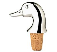 EDZARD Canard en liège, argenté noble et résistant au ternissement, hauteur 8 cm
