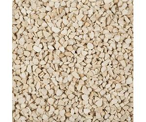 EDZARD Granulés Décoratifs (Grain 2-3 mm, 1 kg), crème | résistant à l'eau, sans poussière, pierres décoratives, remplissage de vase, garnissage de photophore, centre de table