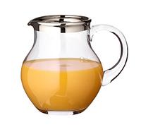 EDZARD Pichet "Olivia" en verre de platine, 1,5 litre, hauteur 17 cm