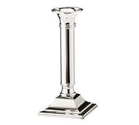 EDZARD Porte-Bougie Lincoln, argenté Noble, résistant au ternissement (19 cm)