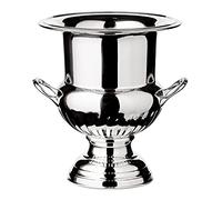 EDZARD Refroidisseur de bouteilles "Queen Anne" avec anse, argenté, diamètre 23 cm, hauteur 26 cm