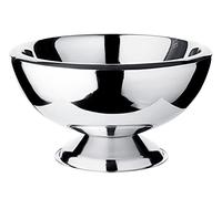 EDZARD Seau à champagne Cadiz (Ø 43 cm, H 24 cm), poli miroir, 10,5 litres | Refroidisseur de bouteille de vin pour 5 bouteilles, double paroi, vasque à glaçons, coupe à punch