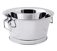 EDZARD Seau à champagne Samu (Ø 48 cm), avec poignée | double paroi, pour 6 bouteilles, refroidisseur de bouteille de vin, vasque à glaçons, seau à glace, accessoires de bar
