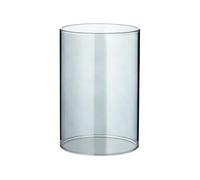 EDZARD Verre de Rechange foncé (Hauteur 15 cm, diamètre 10 cm) pour bougeoir Masha et Bambou 2834, 2836, 2838, 2785, 2786, 2787