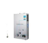 Chauffe-eau au GPL 8 L, eau chaude instantanée, kit de chaudière antirouille en acier inoxydable, protection multi-niveaux, 8 L