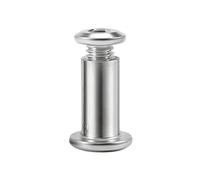 EEEBLBXNQ Tête De Douille Hexagonale Plate en Acier Inoxydable M4 M5 304 A2, Connecteur Rivet for Meubles, Insertion Manchon Joint, Écrou Capuchon, 5 À 10 Pièces(14mm,M4-D5mm(10pcs))