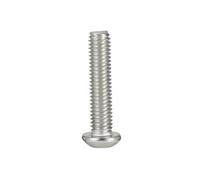 EEEBLBXNQ Vis À Tête Cylindrique Ronde en Acier Inoxydable M3 M4 M5 316 A4, 10 30 Pièces, Six Pans Creux, Boulons Bouton Champignon(22mm,M3-30pcs)