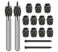 EEEKit Forets à Dépointer 15 Pièces, HSS 3/8" pour Points de Soudure