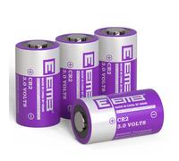 EEMB CR2, Pile au Lithium 3V CR15h270, Non Rechargeable, 4 pièces