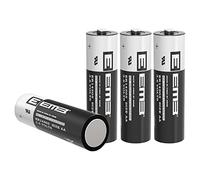 EEMB ER14505 AA 3,6V Lithium Battery Li-SOCL₂ Non Rechargeable SB-AA11 LS14500 TL-5903 ER14500 2700mAh pour Compteur d'électricité d'eau Gaz PLC Équipement d'installation Batterie générique (4)