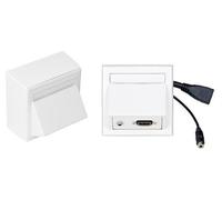 EET Vivolink WI221170 Prise HDMI + 3.5mm Blanc (WI221170)