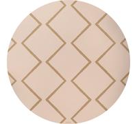 Eeveve - Tapis protège sol rond - Beni Autumn Gold