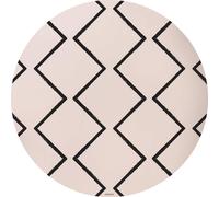 Eeveve - Tapis protège sol rond - Beni Ecru