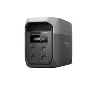EF ECOFLOW Station d'alimentation portable DELTA 3 Max, batterie LiFePO 2048 Wh, sortie X-Boost 2400 W, charge ultra-rapide de 0 à 80 % en 51 minutes, générateur solaire pour sauvegarde à domicile
