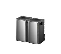 EF EcoFlow STREAM Ultra*2 Batterie de 3,84 kWh pour kit solaire, entrée solaire 2800 W (4 MPPT), ports CA doubles 2300 W, micro-onduleur intégré, extensible à 11,52 kWh, contrôle intelligent par IA