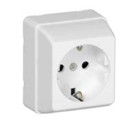 Efapel Serie 3700 - Base schuko Serie 3700 Blanc