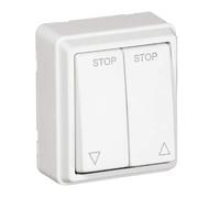 Efapel Serie 3700 - Interrupteur pour volet roulant Serie 3700 Blanc